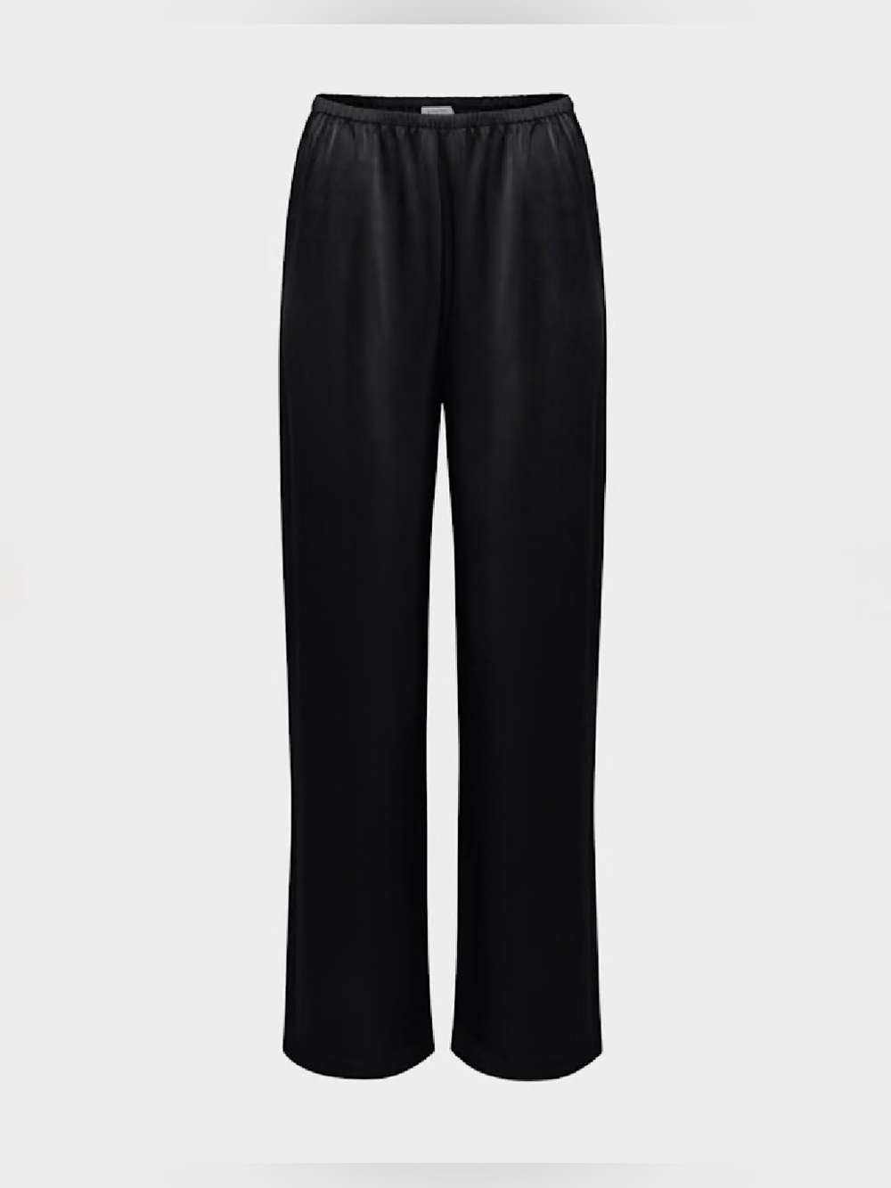 New Babaton black Archer satin Pants medium